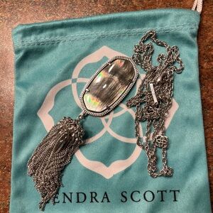 Kendra Scott necklace mother of pearl